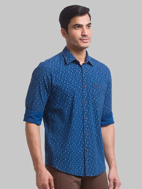 Men Slim Fit Black Shirt
