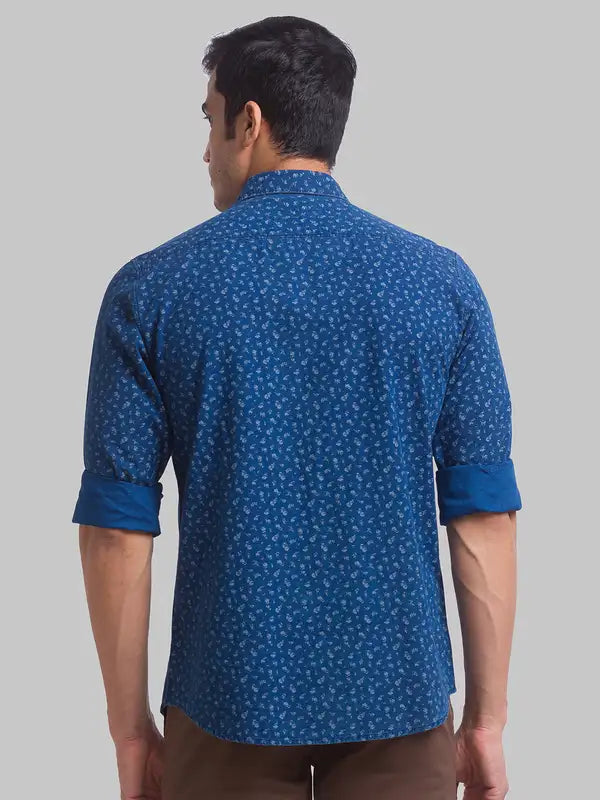 Men Slim Fit Black Shirt