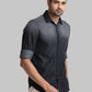 Men Slim Fit Blue Shirt