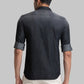 Men Slim Fit Blue Shirt