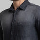 Men Slim Fit Blue Shirt