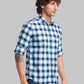 Men Slim Fit White Shirt