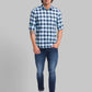 Men Slim Fit White Shirt