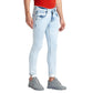 Men Skinny Fit Dark Blue Jeans