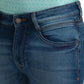 Men Slim Fit Medium Blue Jeans