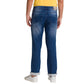 Men Tapered Fit Dark Blue Jeans