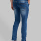 Men Slim Tapered Fit Blue Jeans