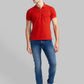 Men Slim Tapered Fit Blue Jeans
