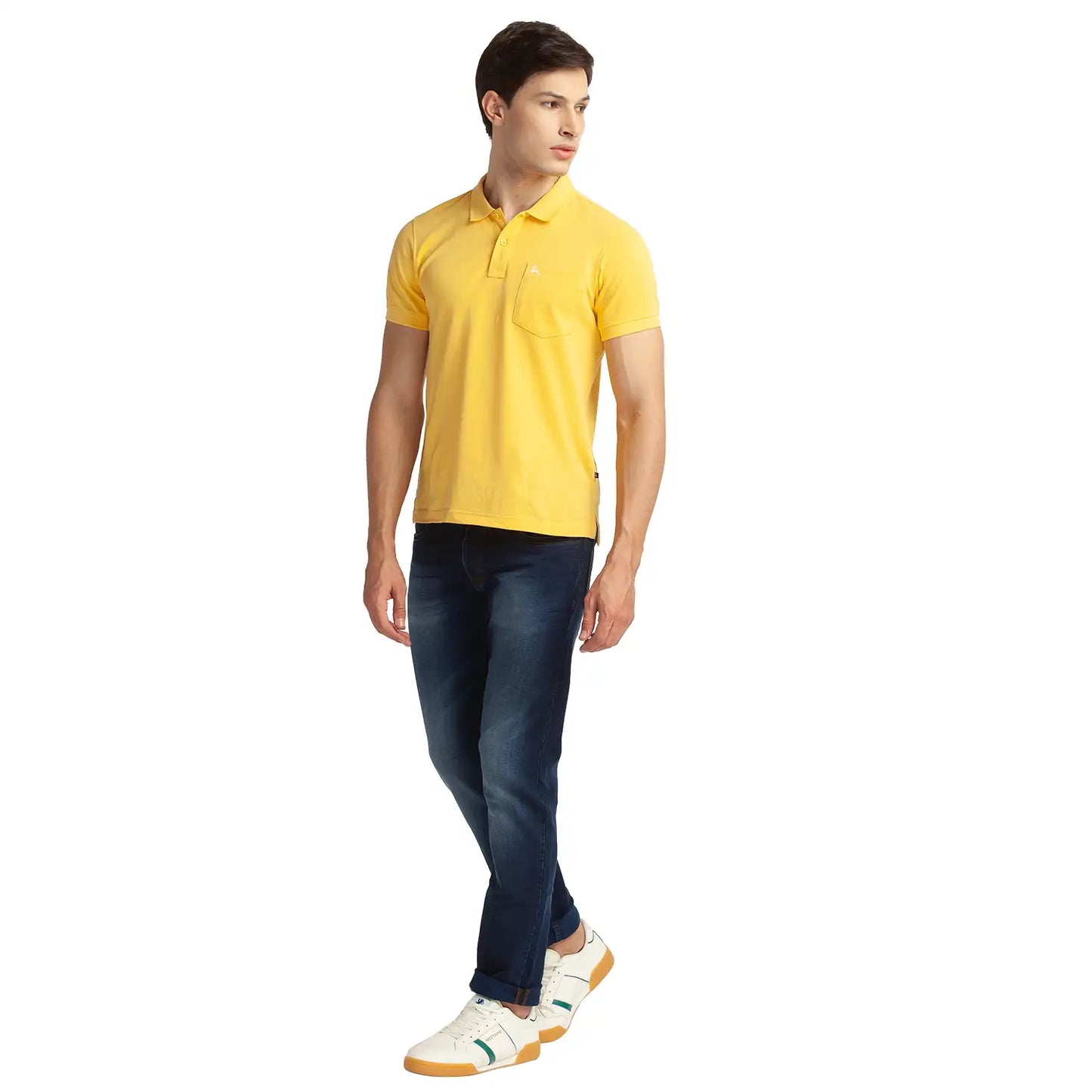 Men Tapered Fit Dark Blue Jeans