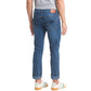 Men Tapered Fit Fancy Blue Jeans