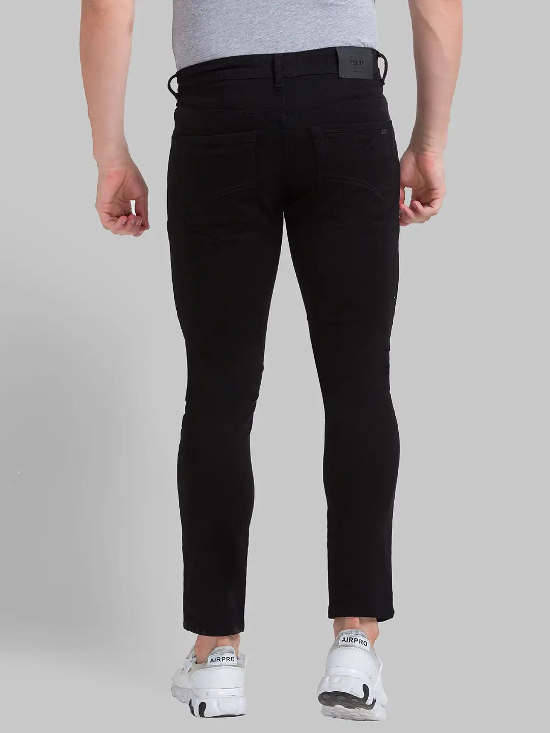 Men Skinny Fit Dark Blue Jeans