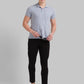 Men Skinny Fit Dark Blue Jeans