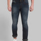 Men Tapered Fit Blue Jeans