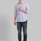 Men Tapered Fit Blue Jeans