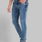 Men Skinny Fit Blue Jeans