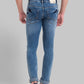 Men Skinny Fit Blue Jeans