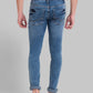 Men Tapered Fit Blue Jeans