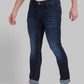 Men Tapered Fit Dark Blue Jeans