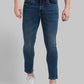Men Skinny Fit Medium Blue Jeans