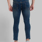 Men Skinny Fit Medium Blue Jeans