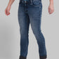Men Skinny Fit Blue Jeans