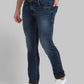 Men Skinny Fit Medium Blue Jeans