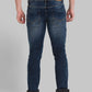 Men Skinny Fit Medium Blue Jeans