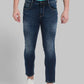 Men Skinny Fit Blue Jeans