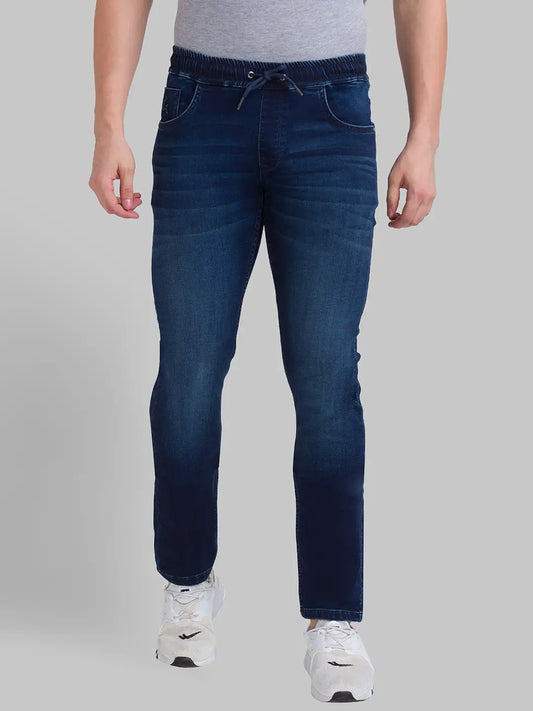 Men Tapered Fit Light Blue Jeans
