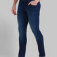 Men Tapered Fit Light Blue Jeans