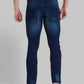 Men Tapered Fit Light Blue Jeans