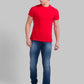 Men Slim Tapered Fit Blue Jeans