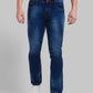 Men Slim Fit Dark Grey Jeans
