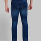 Men Slim Fit Dark Grey Jeans