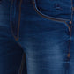 Men Slim Fit Dark Grey Jeans
