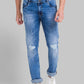 Men Tapered Fit Grey Jeans