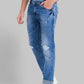 Men Tapered Fit Grey Jeans