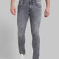 Men Tapered Fit Black Jeans