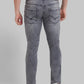 Men Tapered Fit Black Jeans