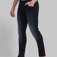 Men Tapered Fit Medium Blue Jeans