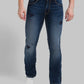 Men Slim Fit Fancy Blue Jeans
