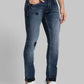 Men Tapered Fit Blue Trouser