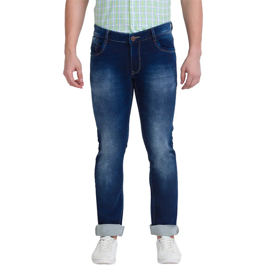 Men Slim Fit Grey Shirt
