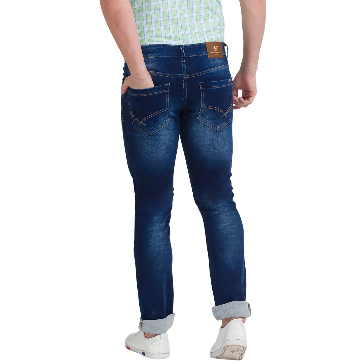 Men Slim Fit Grey Shirt