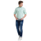 Men Slim Fit Grey Shirt