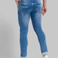 Men Tapered Fit Dark Blue Jeans