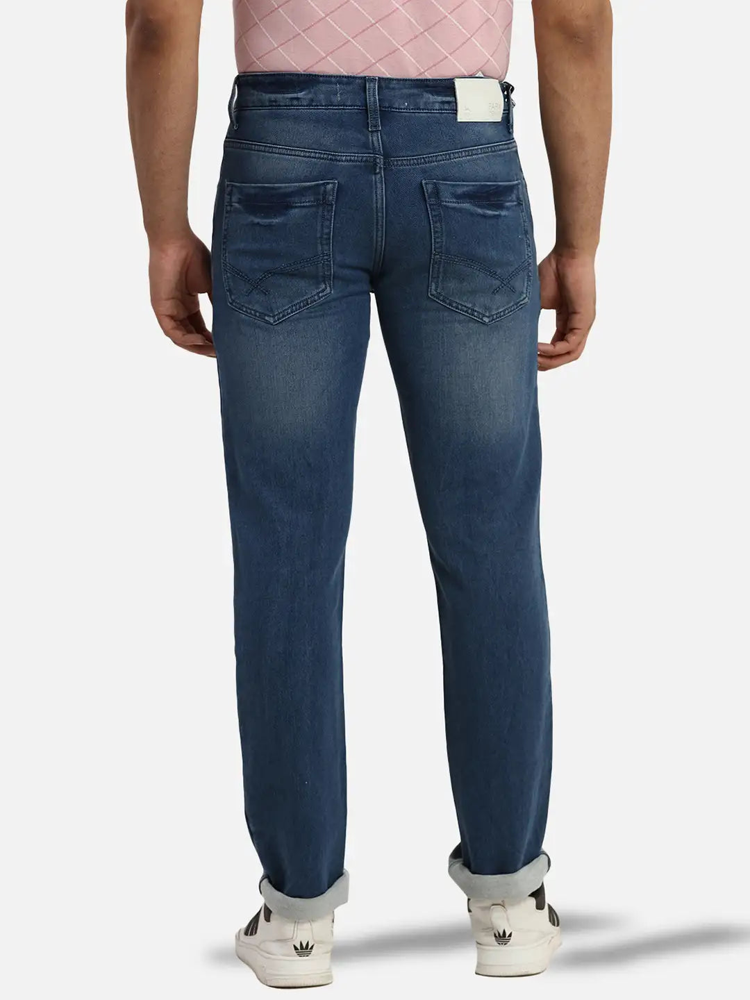 Men Skinny Fit Blue Jeans