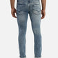 Men Slim Tapered Fit Blue Jeans