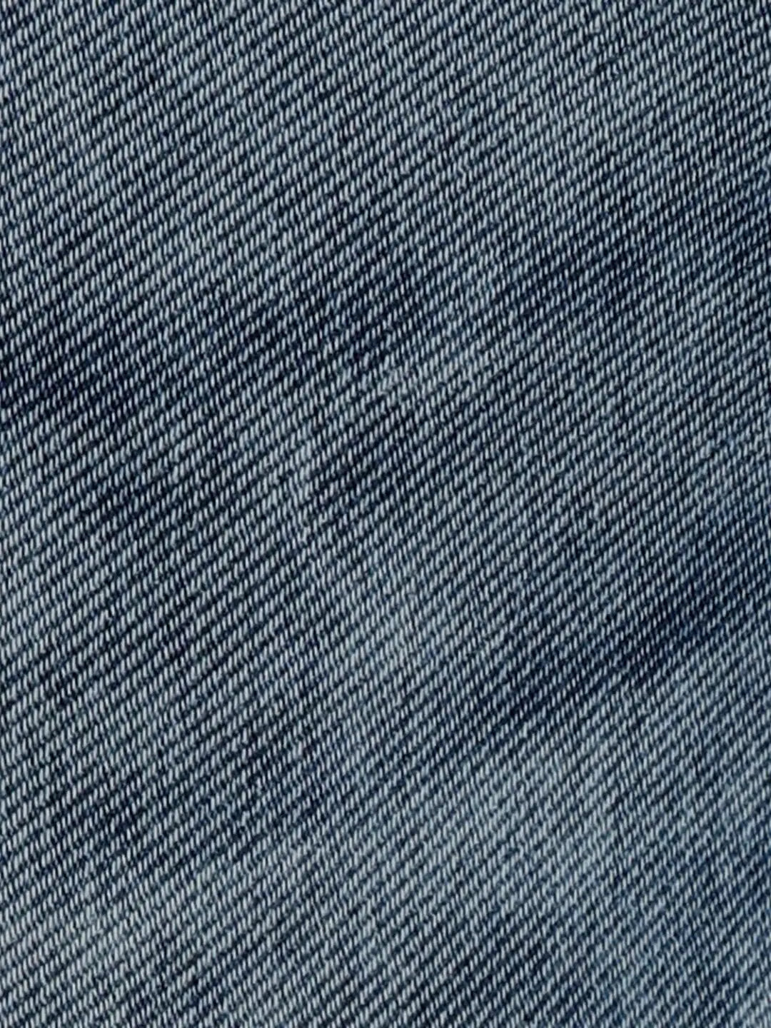 Men Slim Tapered Fit Blue Jeans