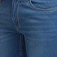 Men Skinny Fit Dark Blue Jeans